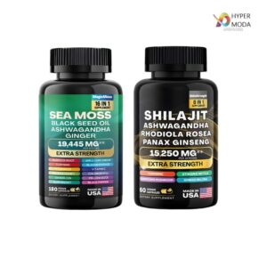 Kit Shilajit Sea Moss 60 Cap 2 Pcs