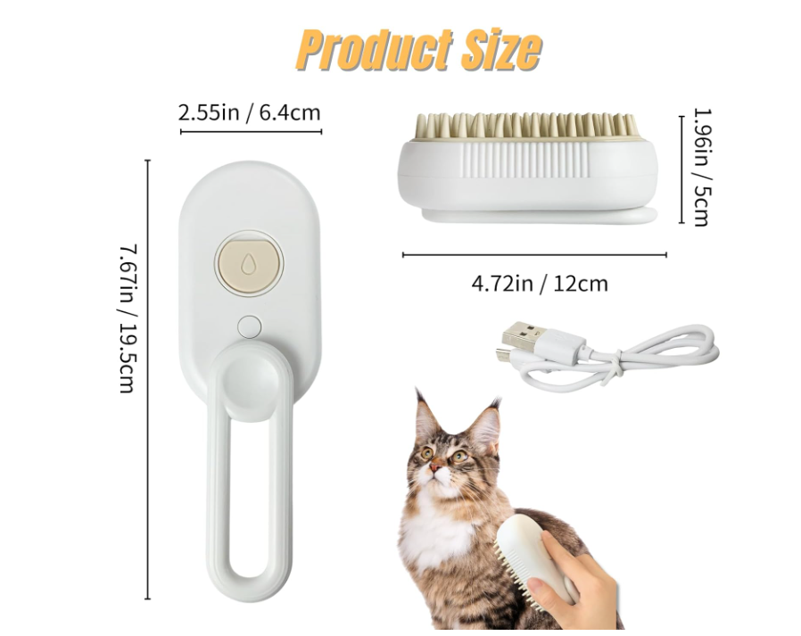 Cepillo De Vapor Para Mascotas - Imagen 3