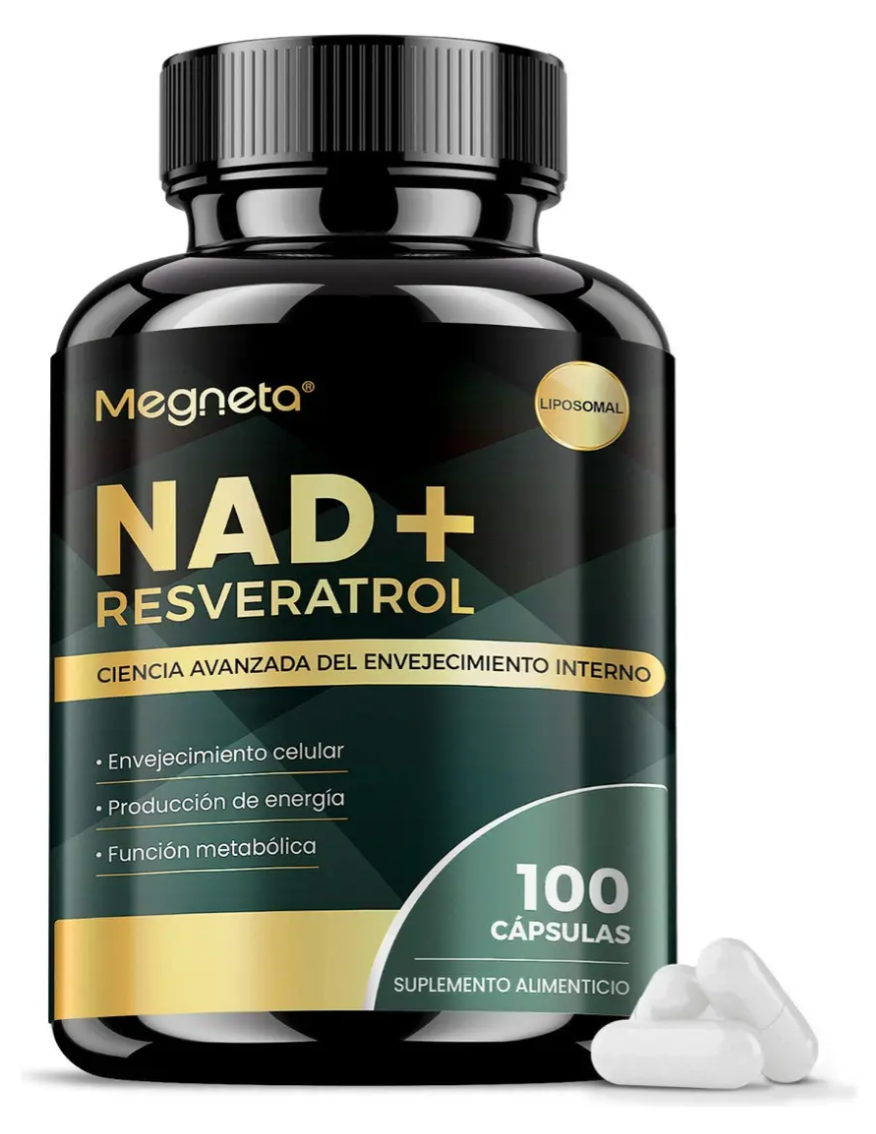 Suplemento Megneta Nad Resveratrol Negro - Imagen 5